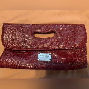 Nine west red purse